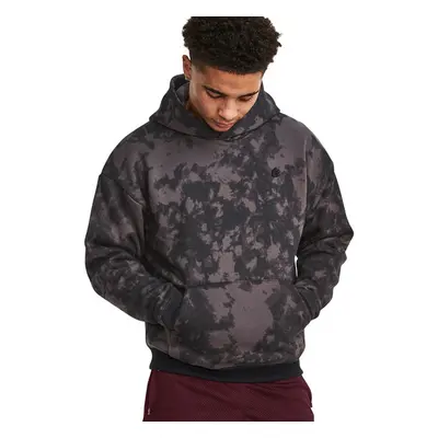 Mikina Under Armour Curry Acid Wash Hoodie Jet Gray XXL 91030231