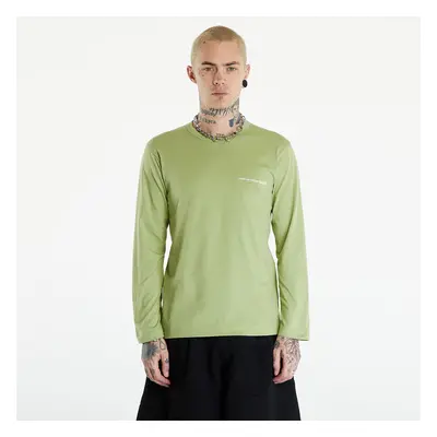 Tričko Comme des Garçons SHIRT Long Sleeve Tee Knit Khaki XS 91656076