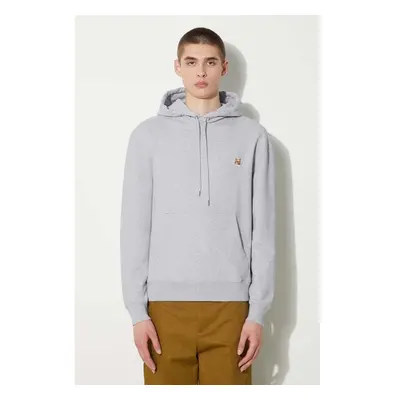 Bavlněná mikina Maison Kitsuné Fox Head Patch Regular Hoodie pánská, s 92784957