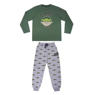 LONG PAJAMAS SINGLE JERSEY THE MANDALORIAN THE CHILD 61633065