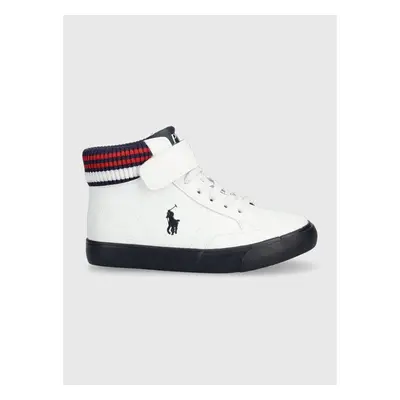 Dětské sneakers boty Polo Ralph Lauren bílá barva 84579111