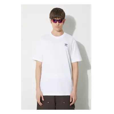 Bavlněné tričko adidas Originals Essential Tee bílá barva, s potiskem, 88825992