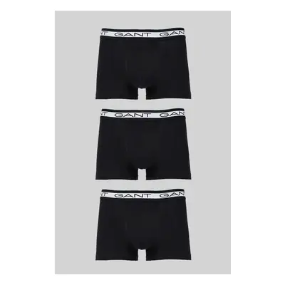 SPODNÍ PRÁDLO GANT BASIC TRUNK 3-PACK BLACK 88835976