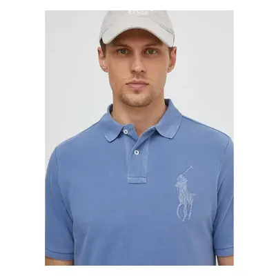 Polo Ralph Lauren Bavlněné polo tričko Ralph Lauren s aplikací, 90893297