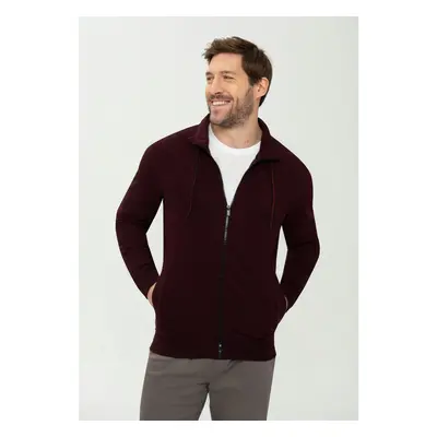 Volcano Mans Sweatshirt B-Tawin M01053-S23 Burgundy Melange 78416755