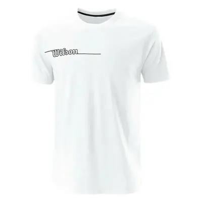 Pánské tričko Wilson Team II Tech Tee White 92689612