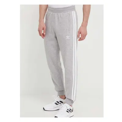 Tepláky adidas Originals 3-Stripes Pant šedá barva, melanžové, IM9318 89271351