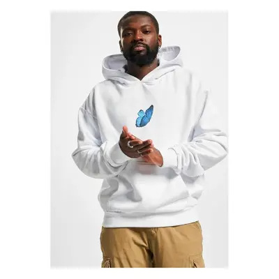 Mister Tee Le Papillon Heavy Oversize Hoody bílá 87563035