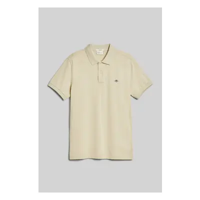 POLOKOŠILE GANT SLIM SHIELD SS PIQUE POLO SILKY BEIGE 90156458