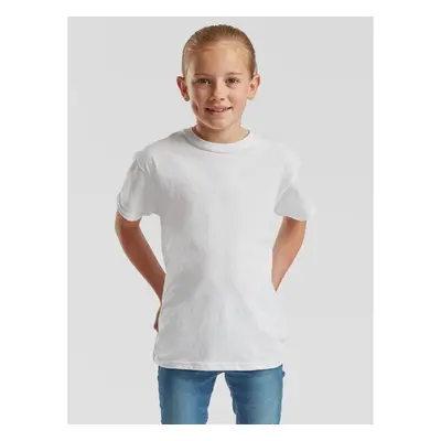 White Childrens T-shirt Original Fruit of the Loom 85650521