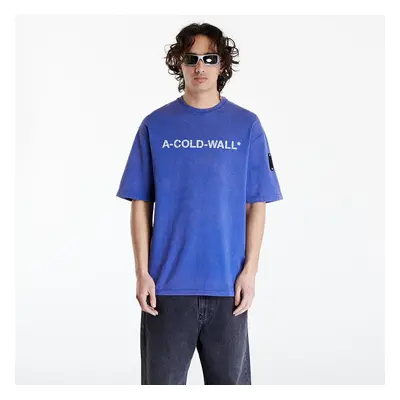 Tričko A-COLD-WALL* Overdye Logo T-Shirt Volt Blue 89762913