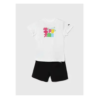 Kojenecká sada Puma PUMA X TROLLS Minicats & Shorts Set 91933097