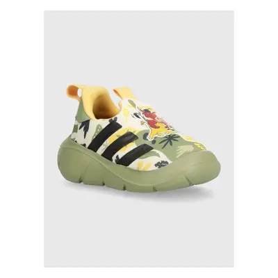 Dětské sneakers boty adidas MONOFIT TR Lioning zelená barva, IF9312 92915651