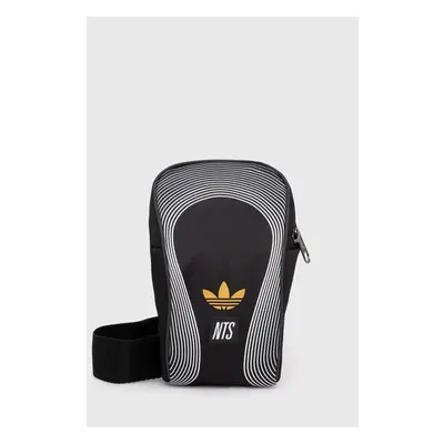 Ledvinka adidas Originals adidas x NTS Radio Small Item Bag černá 94505905