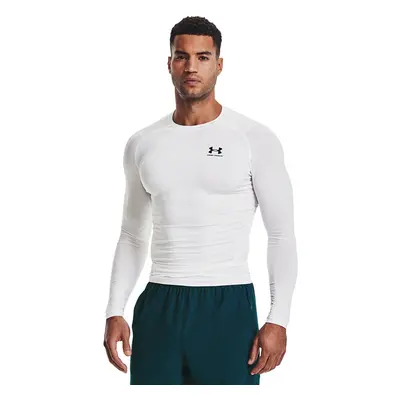 Tričko Under Armour Hg Armour Comp LS White/ Black M 95298144