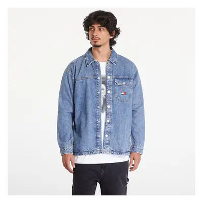 Tommy Hilfiger Košile Tommy Jeans Essential Denim Overshirt Mid Indigo 95348226