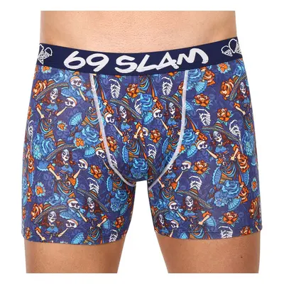 Pánské boxerky 69SLAM fit bamboo dia de los muertos colton (MPBDDM-BB) 82444309