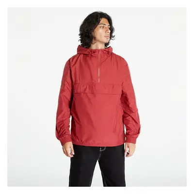 Větrovka Urban Classics Basic Pull Over Jacket Brick Red S 87310317