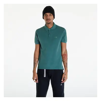 Tričko C.P. Company Short Sleeve Polo T-Shirt Duck Green 90758584