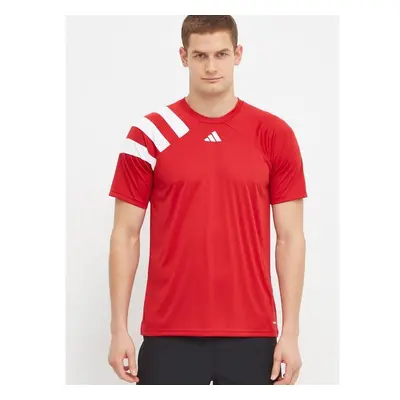 Tréninkové tričko adidas Performance Fortore 23 červená barva, s 91793329