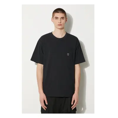 Tričko Needles S/S Crew Neck Tee černá barva, OT262 92784840