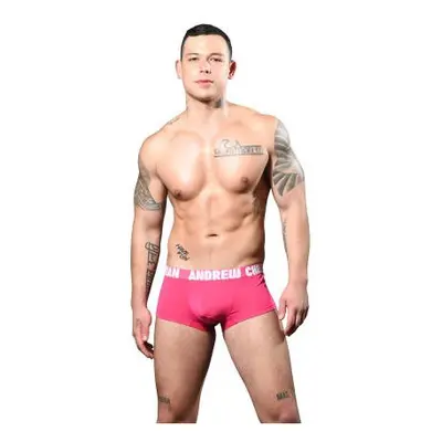 Pánské boxerky Andrew Christian růžové ALMOST NAKED (93202-FUS) 93705579