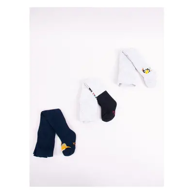 Yoclub Kidss Boys Cotton Tights 3-Pack RAB-0003C-AA00-002 66219066