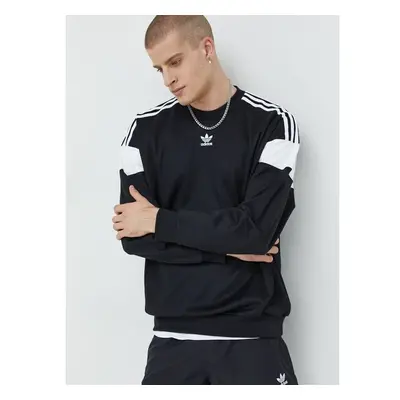 Mikina adidas Originals pánská, černá barva, aplikací 73784603