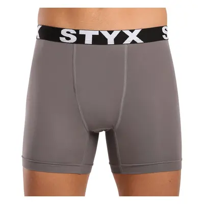 Pánské funkční boxerky Styx tmavě šedé (W1063) 87252376