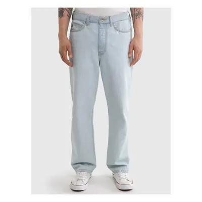 Big Star Mans Loose Trousers Denim 190056 Light Denim-246 90938785