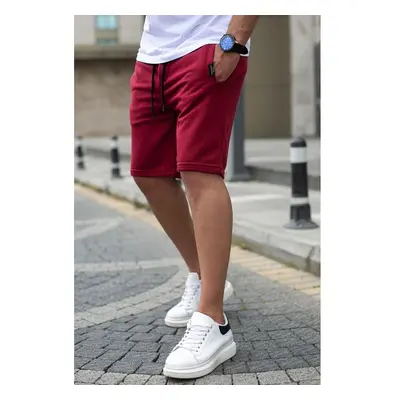 Madmext Claret Red Mens Regular Fit Shorts 4842 100705234