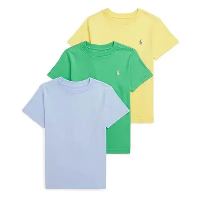 Dětské tričko Polo Ralph Lauren 3-pack s aplikací 88816477