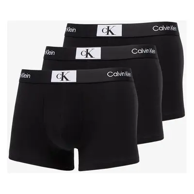 Boxerky Calvin Klein ´96 Cotton Stretch Trunks 3-Pack Black/ Black/ 95817274