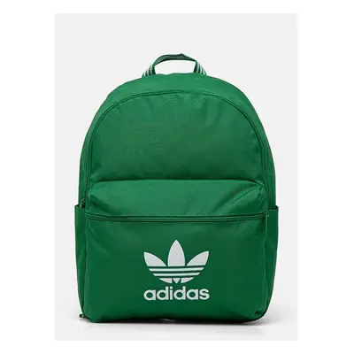 Batoh adidas Originals Adicolor zelená barva, velký, s potiskem, 95865068