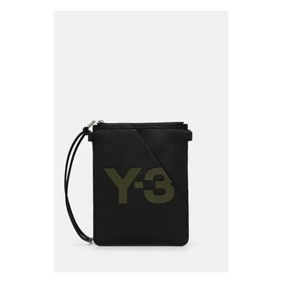 Kožená taška Y-3 Cross Body černá barva, JE2013 98724858