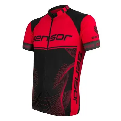 Pánský dres Sensor Cyklo Team Up Black/Red 91914658