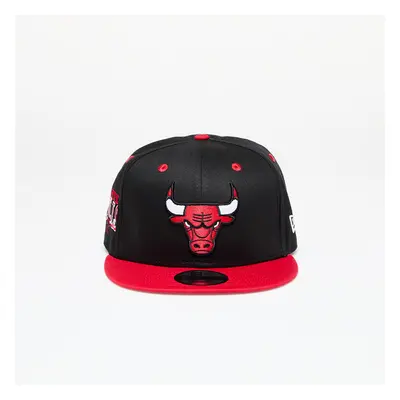 Kšiltovka New Era Chicago Bulls Team Colour Black 9FIFTY Snapback Cap 97661106