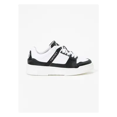 Dětské sneakers boty Twinset bílá barva, 242GCJ010 97591892