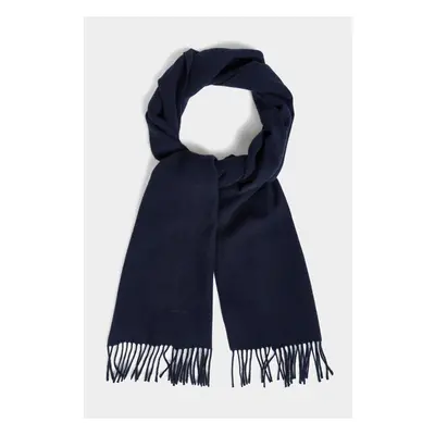 ŠÁLA GANT UNISEX. WOOL SCARF EVENING BLUE 96192068