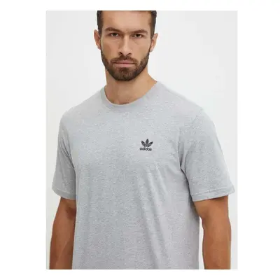 Bavlněné tričko adidas Originals šedá barva, IZ2096 96275197