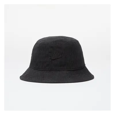 Klobouk Nike Apex Corduroy Bucket Hat Black/ Black M 92067549