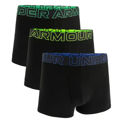 Boxerky Under Armour M Perf Cotton 3in 3-Pack Black S 98810047