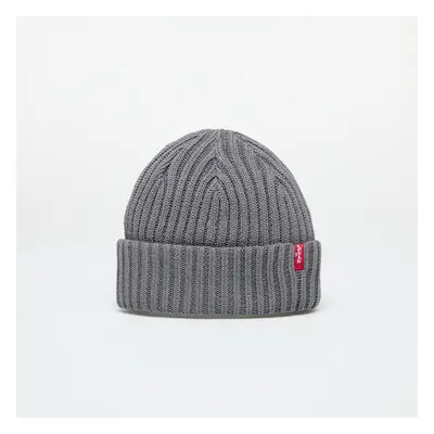 Čepice Levis Ribbed Beanie Dark Grey Universal 98844712