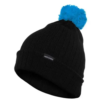 Urban Classics Kontrastní čepice Bobble blk/tur 91271118