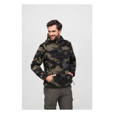 Brandit Teddyfleece Worker Pullover Jacket darkcamo 91335262