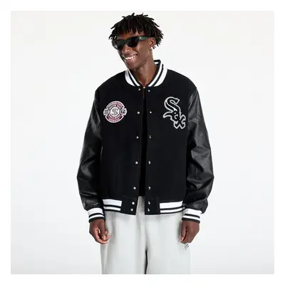 Bunda New Era Chicago White Sox MLB Patch Varsity Jacket UNISEX Black/ 96455497