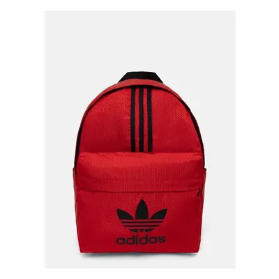 Batoh adidas Originals Adicolor červená barva, velký, s potiskem, 97592289