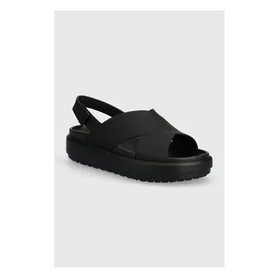 Sandály Crocs Brooklyn Luxe Strap černá barva, 209407.060 97846288