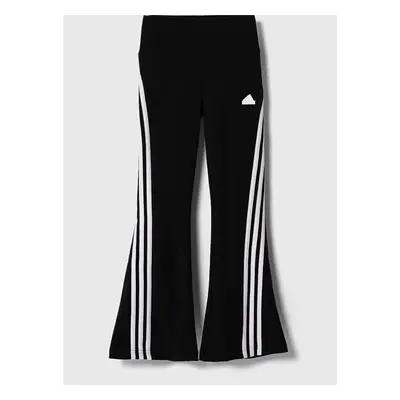 Dětské legíny adidas černá barva, s aplikací 84326185