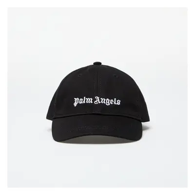 Palm Angels Kids Logo Baseball Cap Black/ White II 98131544